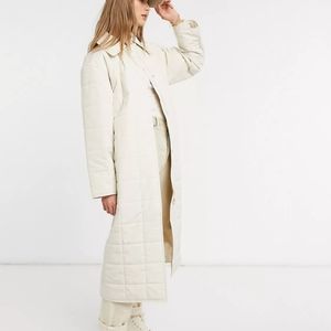 & Other Stories midi coat NWT